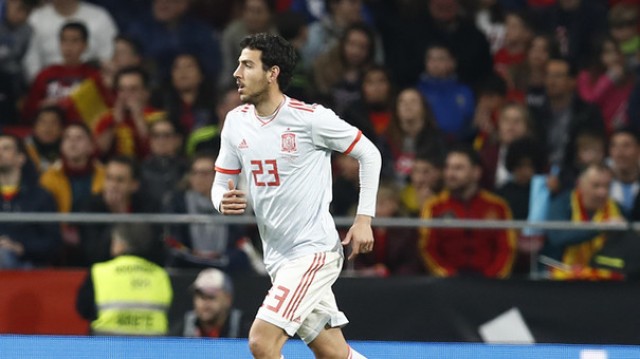 Parejo recibe el reconocimiento de 'La Roja'