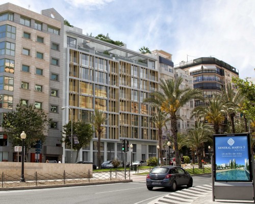 El lujo del Centro: Kronos vende el 66% de sus pisos de Marvá desde 214.000 euros a 1,5 millones