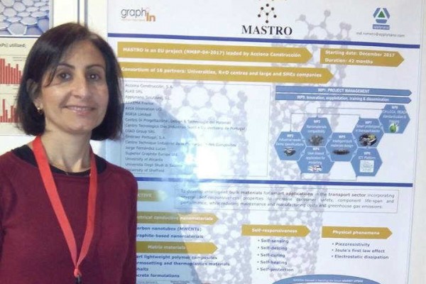 La alicantina Applynano presenta su proyecto de material autorreparable para el espacio