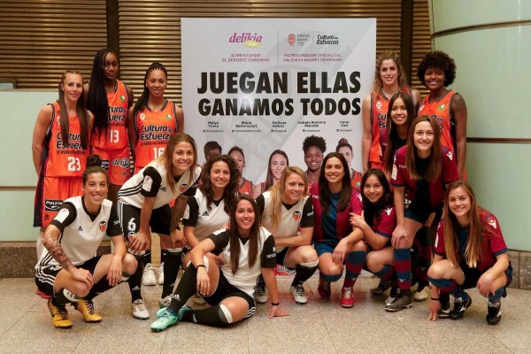 Presentada la campaña “Juegan ellas, ganamos todos” de Delikia