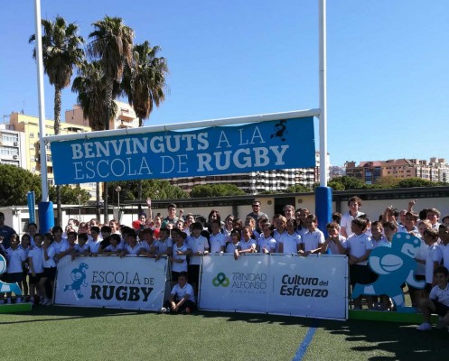 Escola de Rugby recibe a más de 3.100 alumnos en su segunda edición