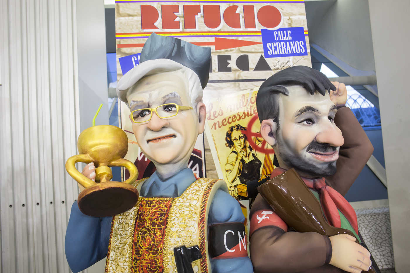 Exposición del Ninot 2017 (Fotos: Eva Máñez)