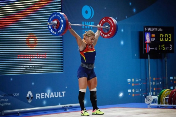 Lydia Valentín, campeona de Europa en arrancada