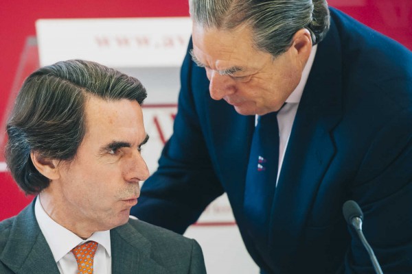 José María Aznar se reúne con la Asociación Valenciana de Empresarios (AVE) Fotos: KIKE TABERNER