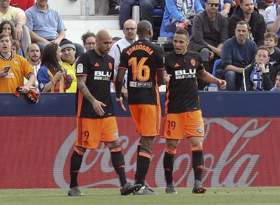 El Valencia conquista Butarque y suma su cuarta victoria consecutiva