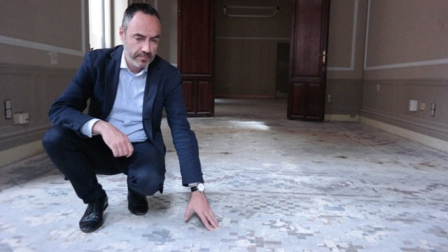 Hacienda hará visitables los mosaicos Nolla descubiertos en el Palau de Calatayud