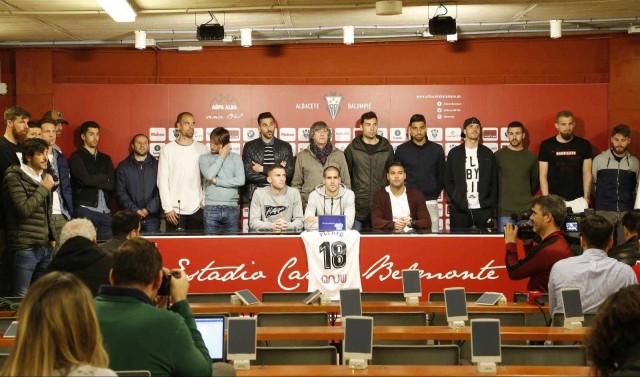 Plantilla del Albacete agradece los apoyos recibidos tras el accidente de Pelayo

