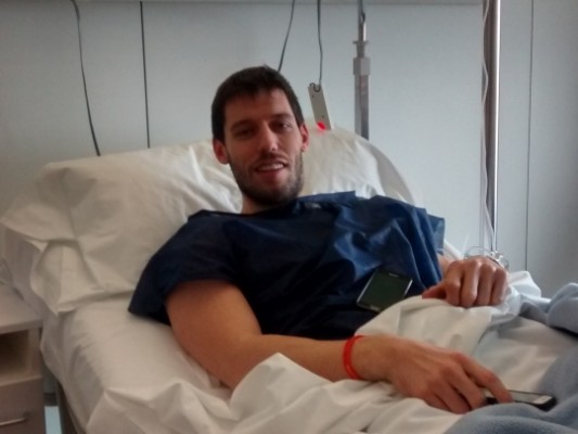 Sam Van Rossom recibe el alta y estará 4 meses de baja