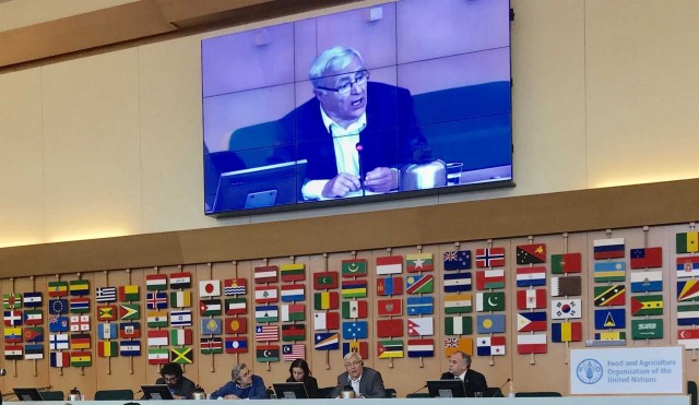 Ribó presenta en la sede de la FAO el nuevo centro internacional de alimentación sostenible de València