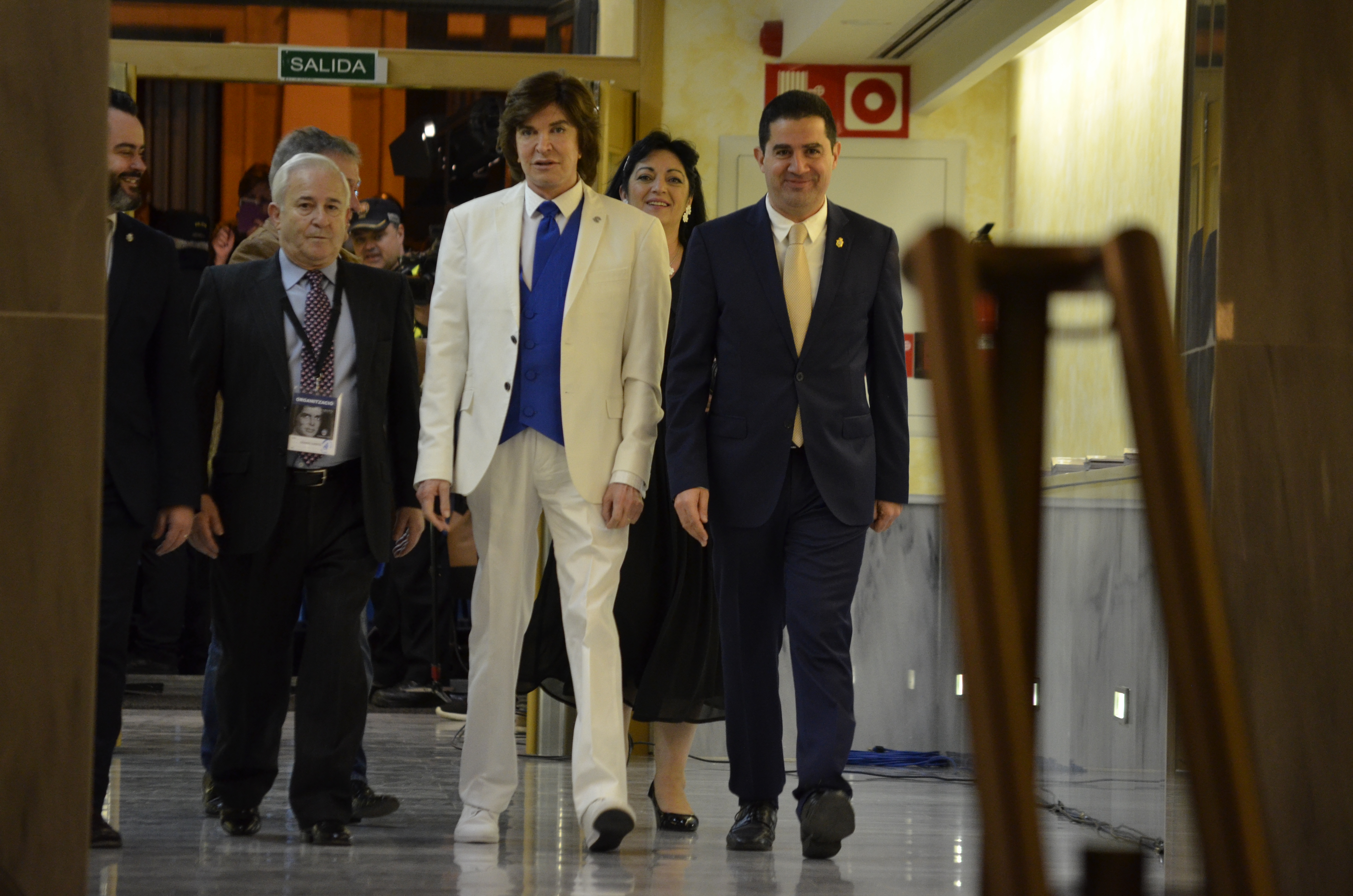 Así fue el acto institucional de Camilo Sesto en la ciudad de Alcoy