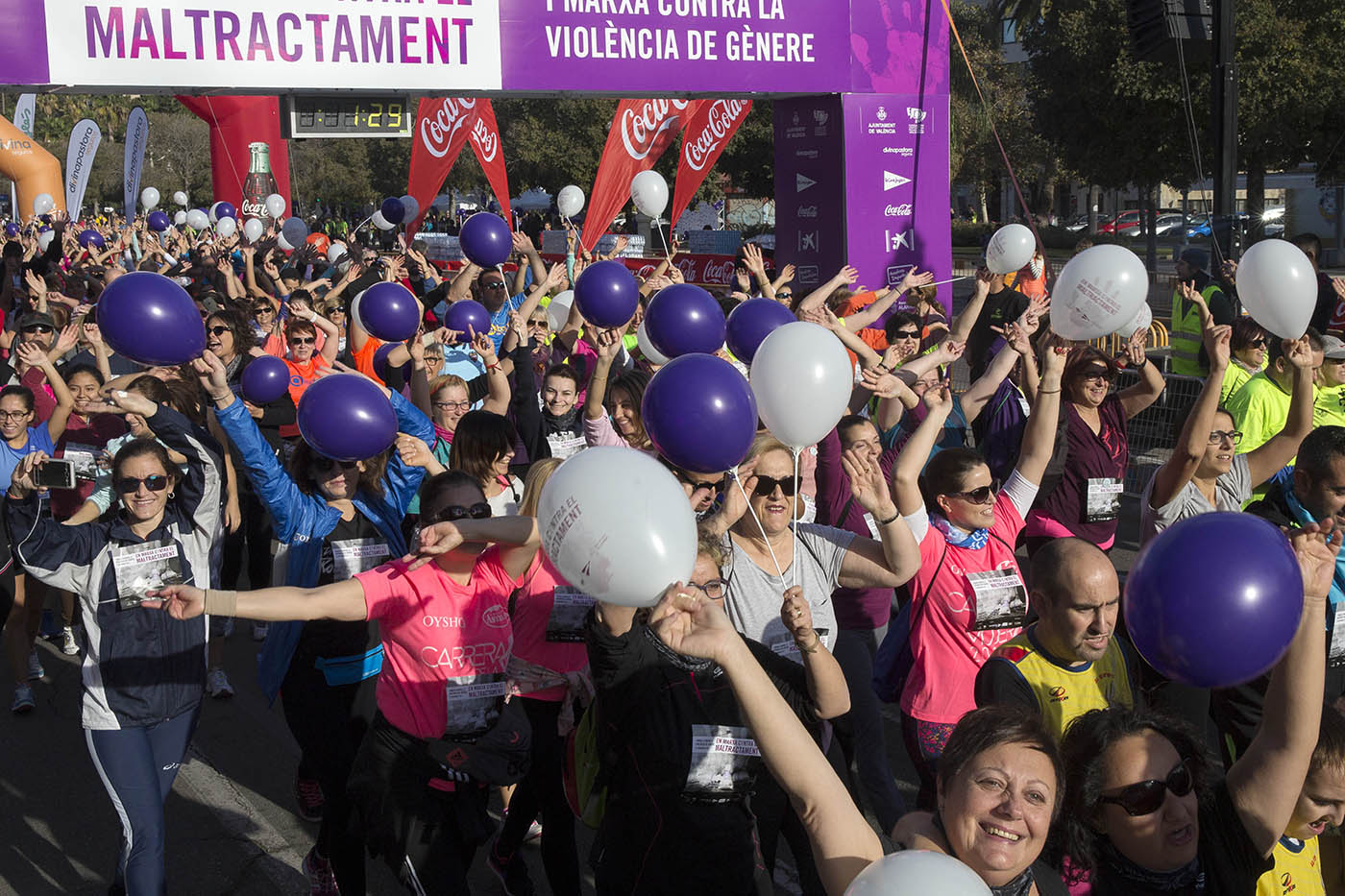 I Marcha contra la Violencia de Género en Valencia (Fotos: MARGA FERRER)