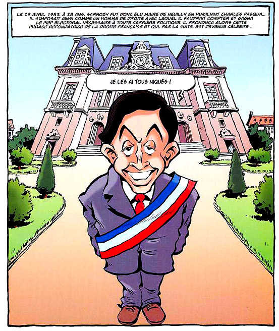 La cara oculta de Sarkozy, el cómic que vio venir
al presidente francés acusado de corrupción