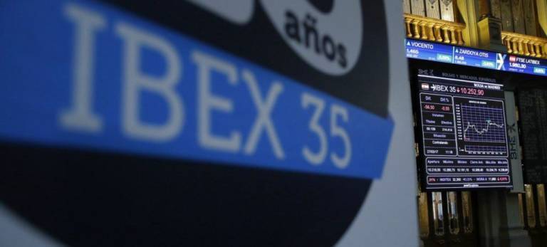 El Ibex 35 avanza posiciones a media sesión al calor del buen tono de la banca cotizada