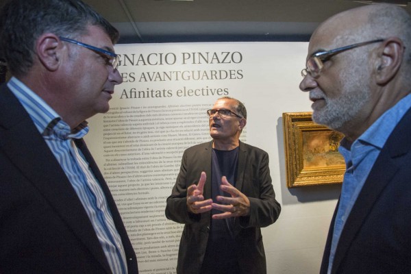Presentación de la exposición 'Ignacio Pinazo y las vanguardias. Afinidades electivas' (Fotos: EVA MÁÑEZ)