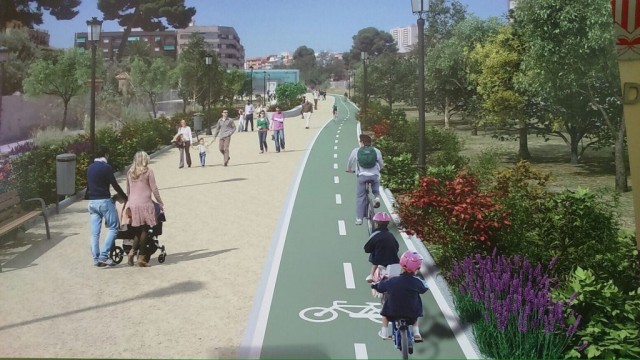 El Consell invierte 5,7 millones para regenerar el Parque Líneal Benimàmet