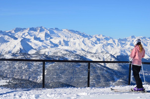 Temporada con mucha nieve y aumento de esquiadores en Baqueira Beret