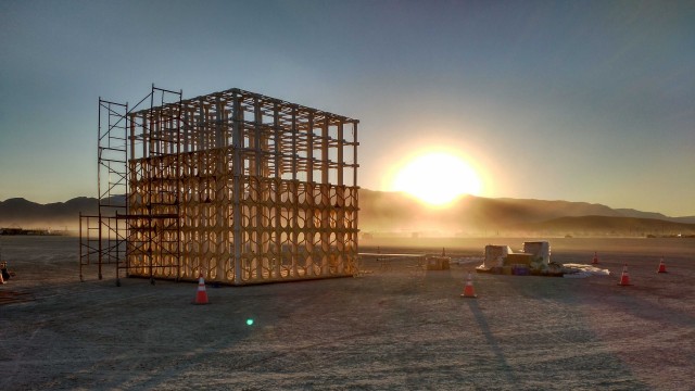 Así es la falla del Burning Man