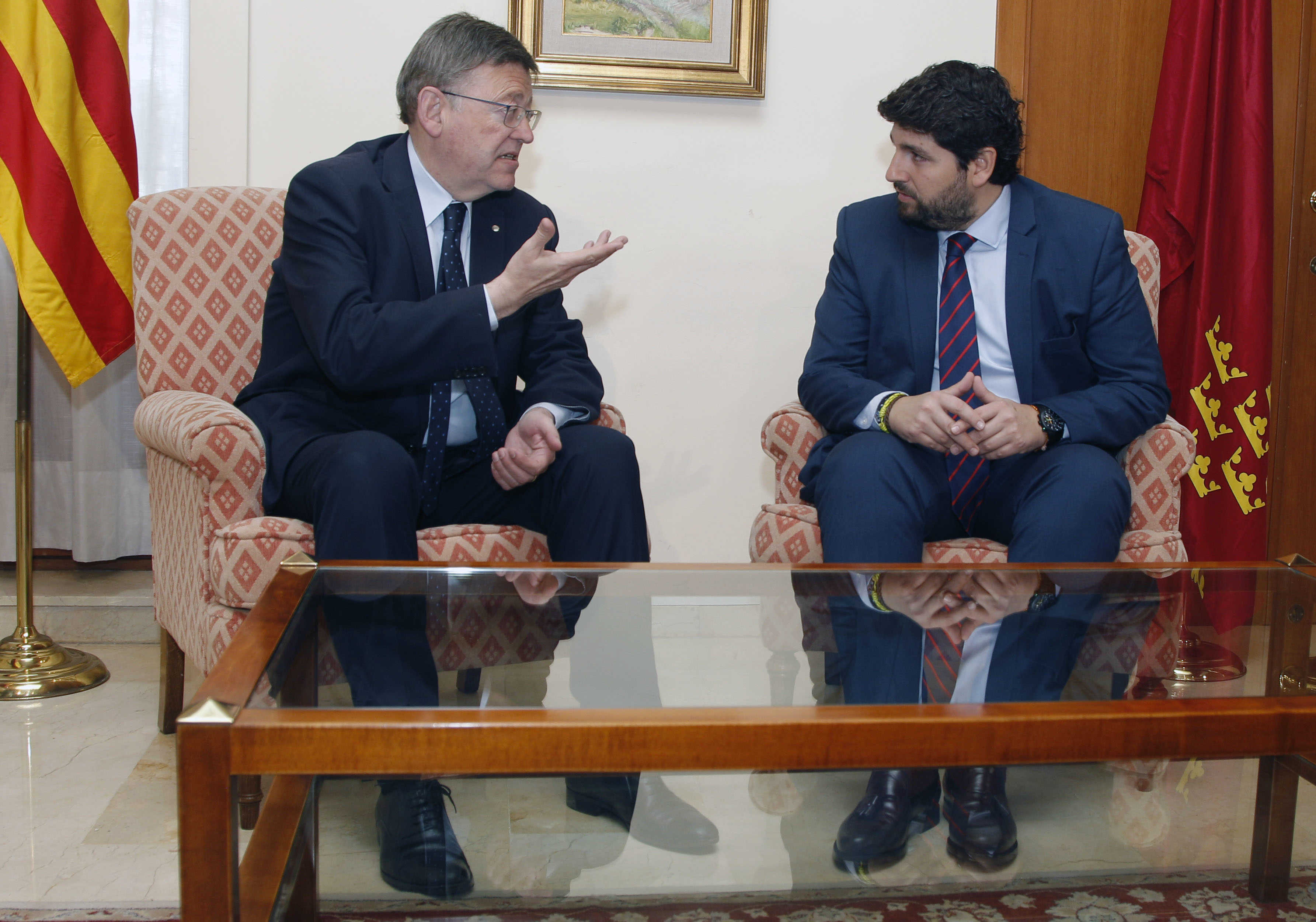 La Comunitat y Murcia se alían contra el actual sistema de financiación discriminatorio