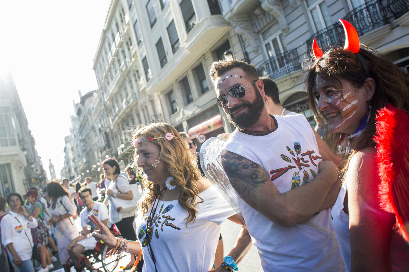 Manifestación y fiesta por el Orgullo LGTB (Fotos: EVA MÁÑEZ)