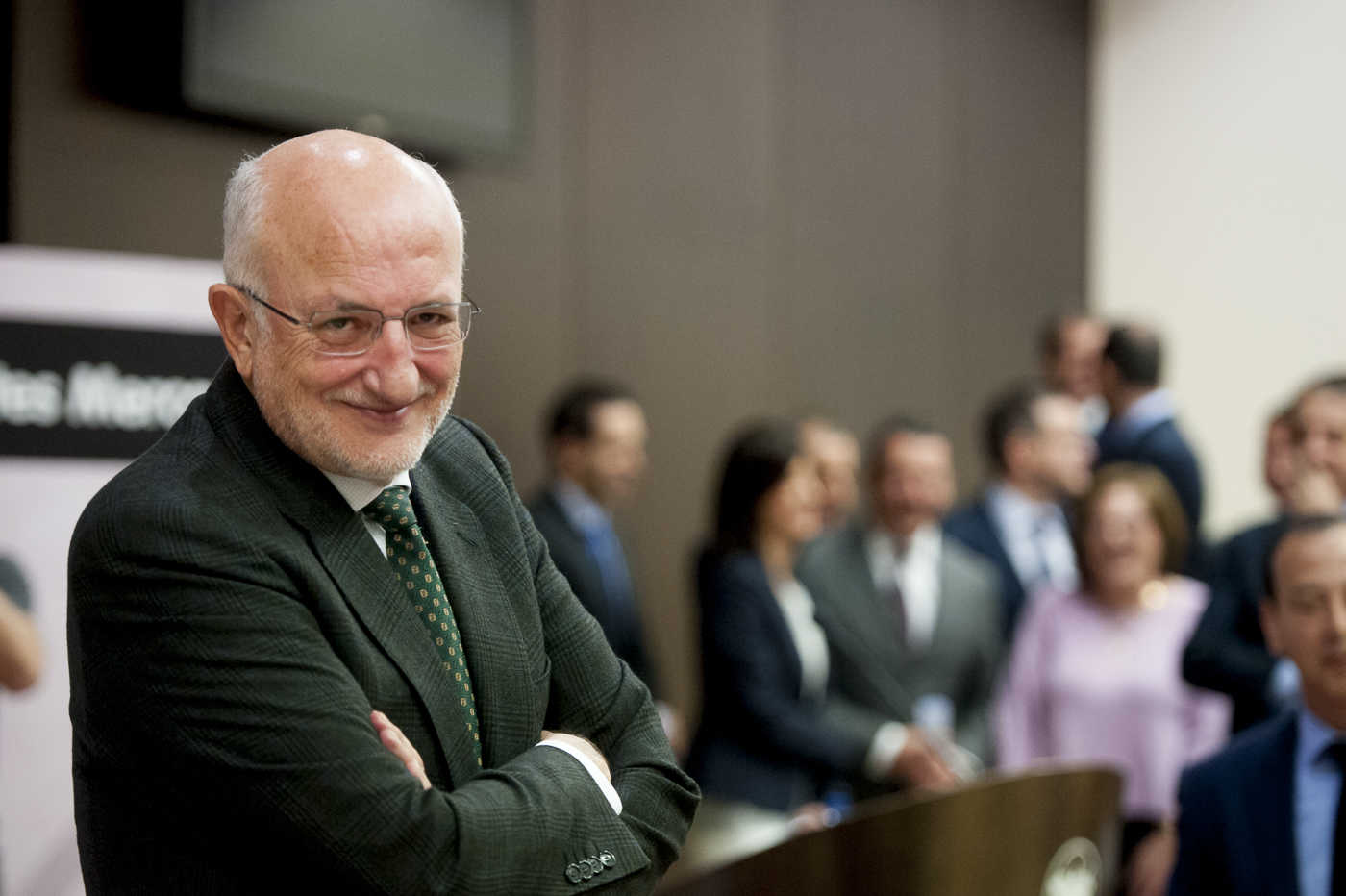 El empresario Juan Roig, durante una presentación de resultados de Mercadona. Foto: KIKE TABERNER - 