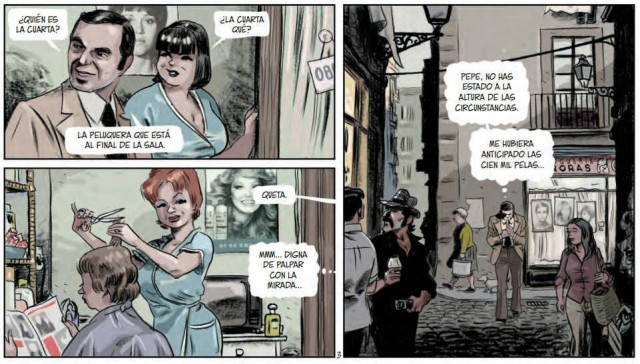 Tatuaje: cómic policiaco setentero en la Barcelona que ya no existe