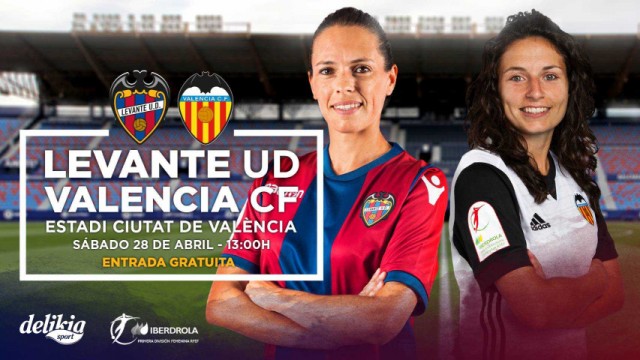 El Estadio Ciutat de València acogerá el derbi entre el Levante UD Femenino y el Valencia CF Femenino
