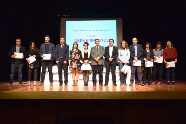 Joyería, moda sostenible, innovación auditiva y una guía gastronómica, premios Aspe Emprende