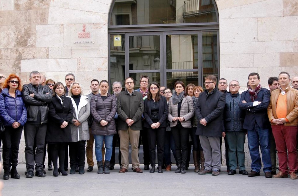Rechazo unánime de la sociedad valenciana a los nuevos crímenes de violencia machista