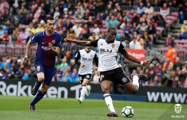 Kondogbia y Paulista bajas por sanción en el Valencia ante el Getafe