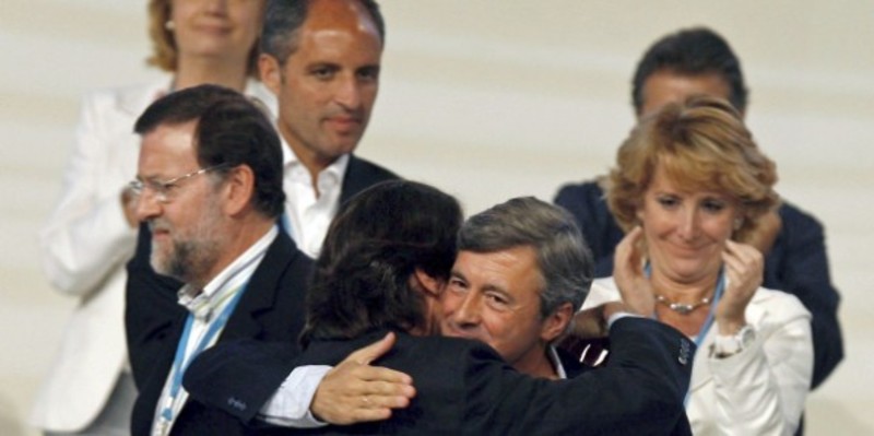 Acebes, durante la celebración del XVI Congreso nacional del PP. - 