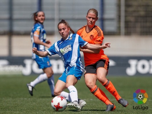 El VCF Femenino no encuentra el gol y no pasa del empate ante el Espanyol 