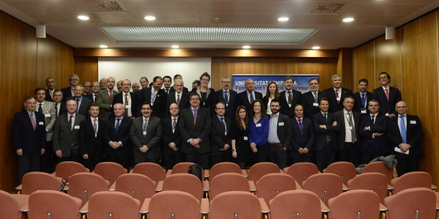 Nuevo patronato de la Cátedra de Cultura Empresarial de la UV (Fotos: JOSÉ JORDÁN)