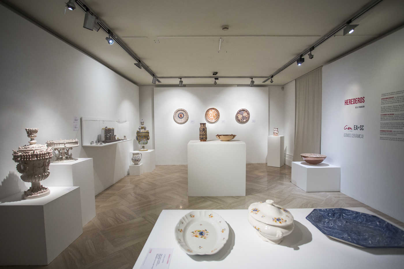 'Evoca': la Escuela de Cerámica de Manises toma el Palacio de Dos Aguas (Fotos: Eva Máñez)