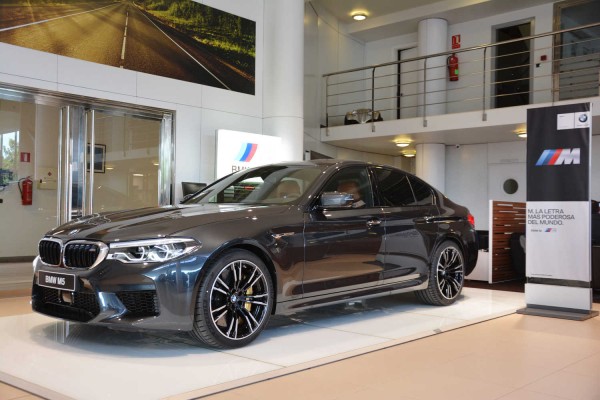 Bertolín recibe el nuevo BMW M5