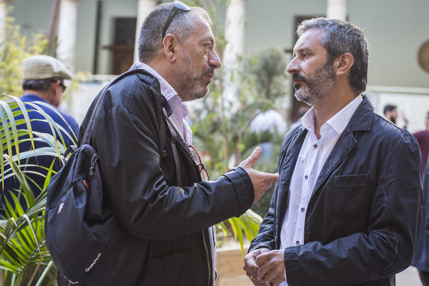 Presentación de Rafa Carbonell como candidato a liderar el Bloc (Fotos: EVA MÁÑEZ)
