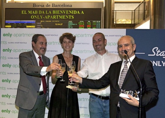 Only Apartments, cotizada del MAB, prevé una caída de la facturación del 6,5%