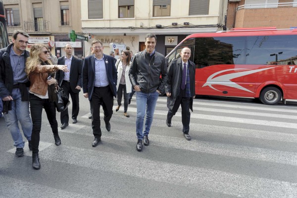 Pedro Sánchez visita Valencia por Fallas (Fotos: Kike Taberner)
