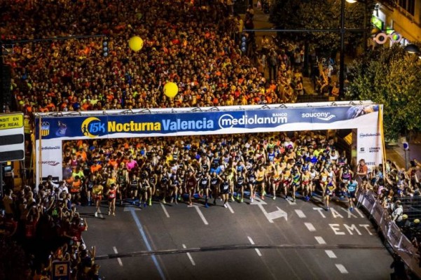 La 15K nocturna de Valencia entra en el calendario internacional

