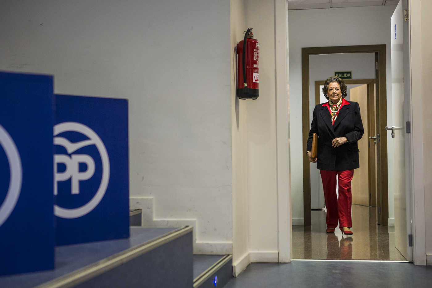 Rita Barberá comparece para dar explicaciones (Fotos: Eva Máñez)