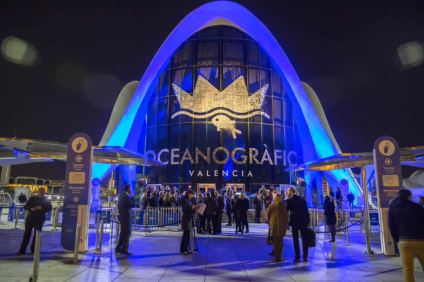 Cena de reapertura del Oceanogràfic (Fotos: Marga Ferrer)