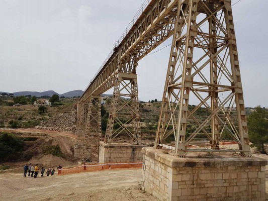 FGV deberá 'clonar' uno de los puentes centenarios de la Tram entre Dénia y Benidorm
