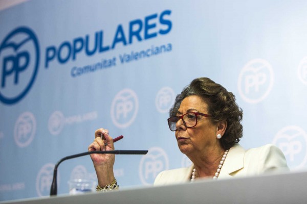 Rita Barberá reaparece para dar explicaciones (Fotos: Eva Máñez)