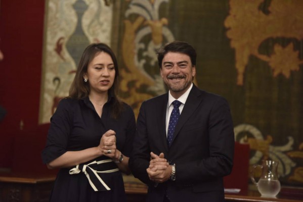 Cs rechaza la oferta de Barcala (PP) para sumarse al Gobierno de Alicante