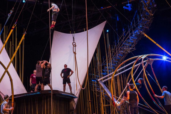 Así es Varekai, el espectáculo del Circo del Sol en Valencia (Fotos: Eva Máñez)