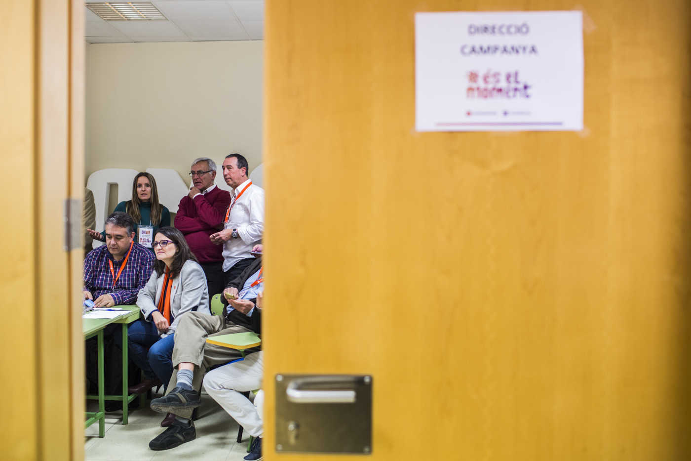 Así fue la noche electoral para Compromís-Podemos (Fotos: Eva Máñez)