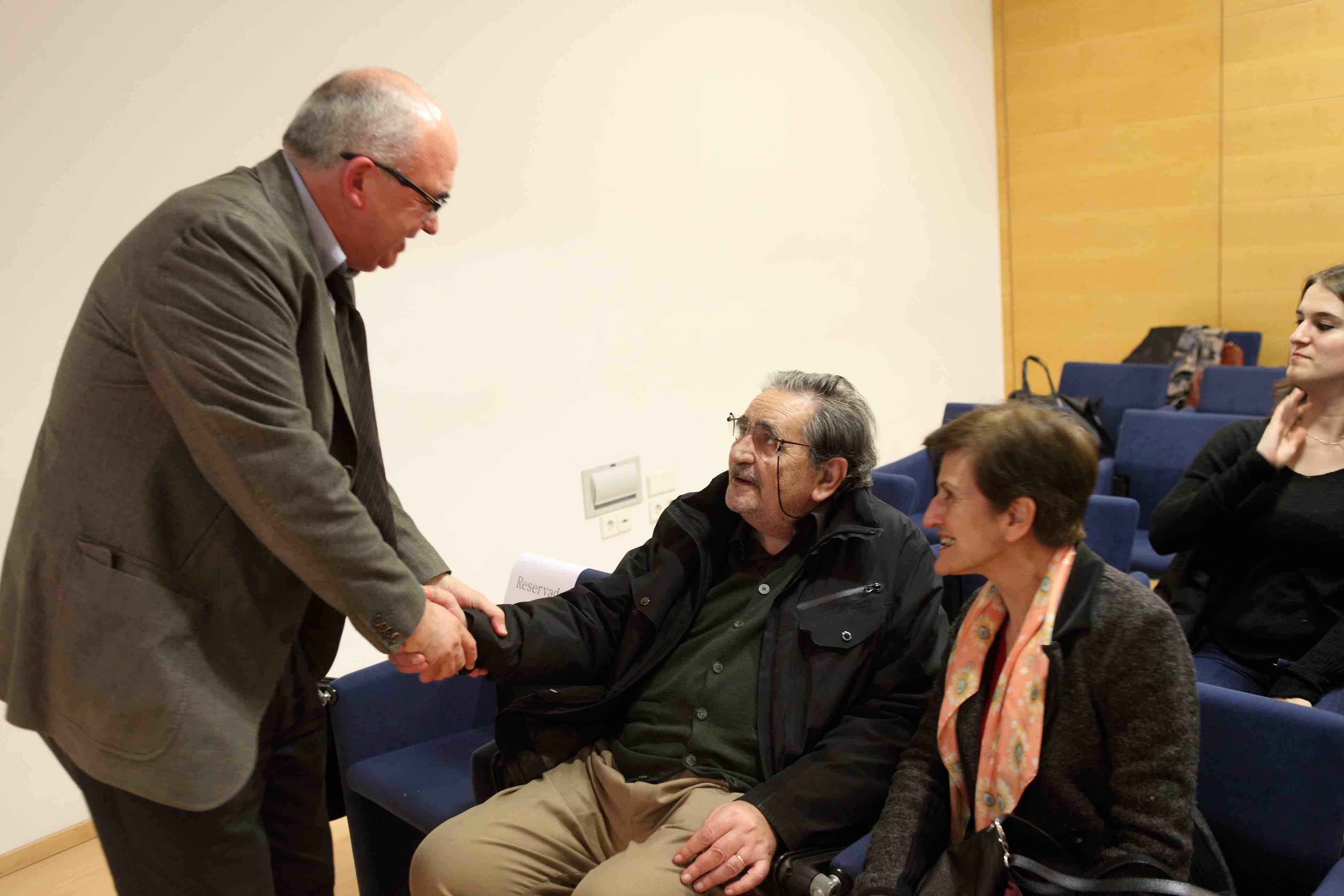 Domingo García-Marzá, en la Fundación Étnor (Fotos: Eduardo Alapont)