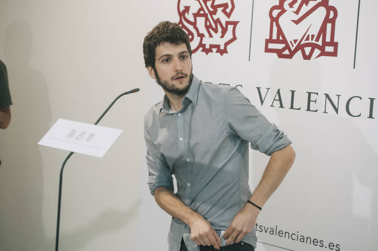 El portavoz de Podemos, Antonio Estañ. Foto: KIKE TABERNER - 