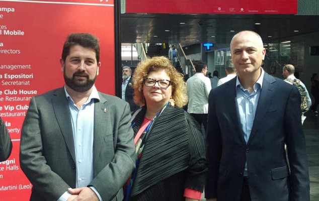 Feria Valencia analiza en Milán el modelo de gestión público privada de su recinto ferial