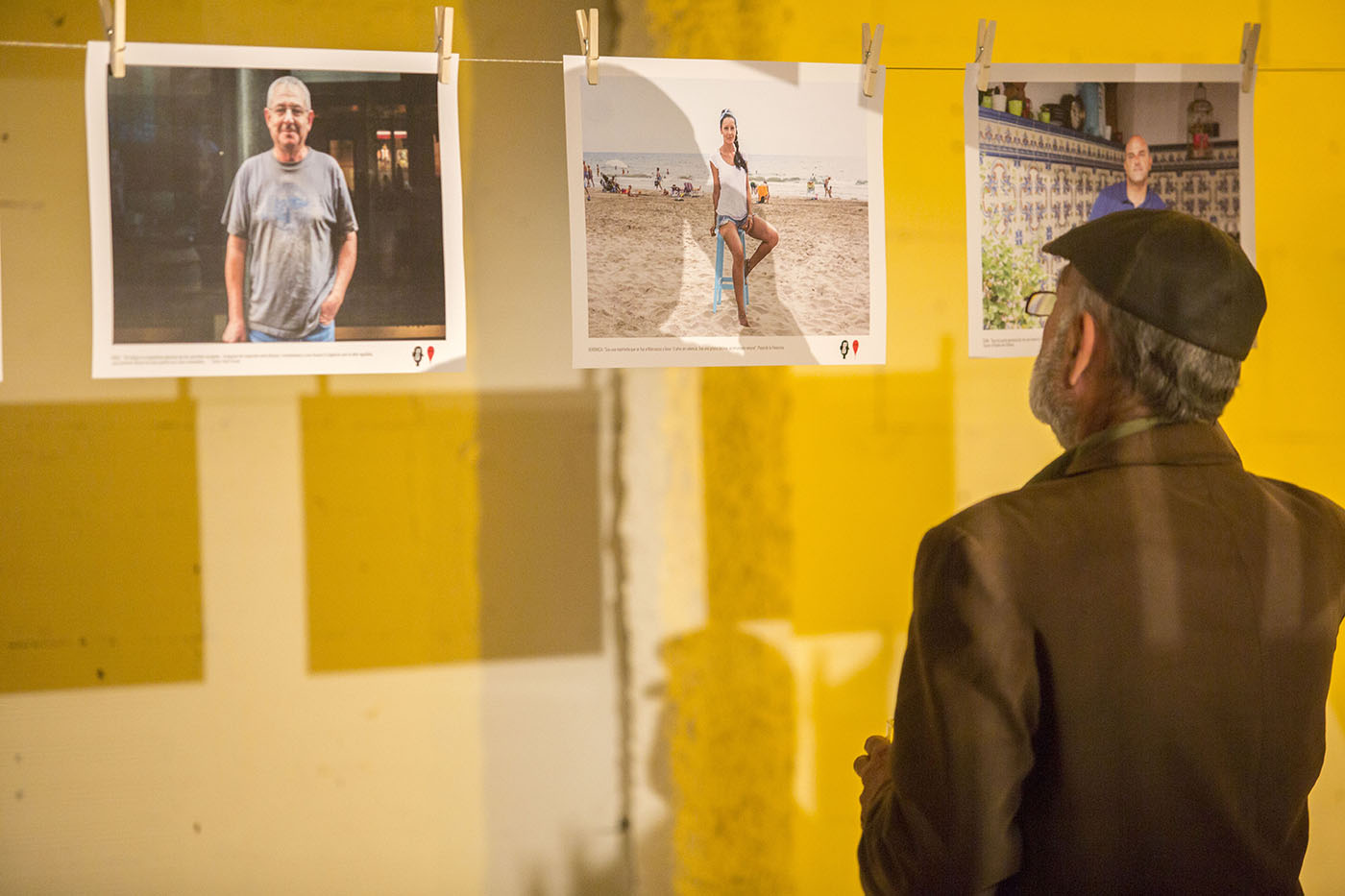 'Qui és Qui', el proyecto fotográfico de Eva Máñez y Vicent Molins en La Rambleta (Fotos: Marga Ferrer)