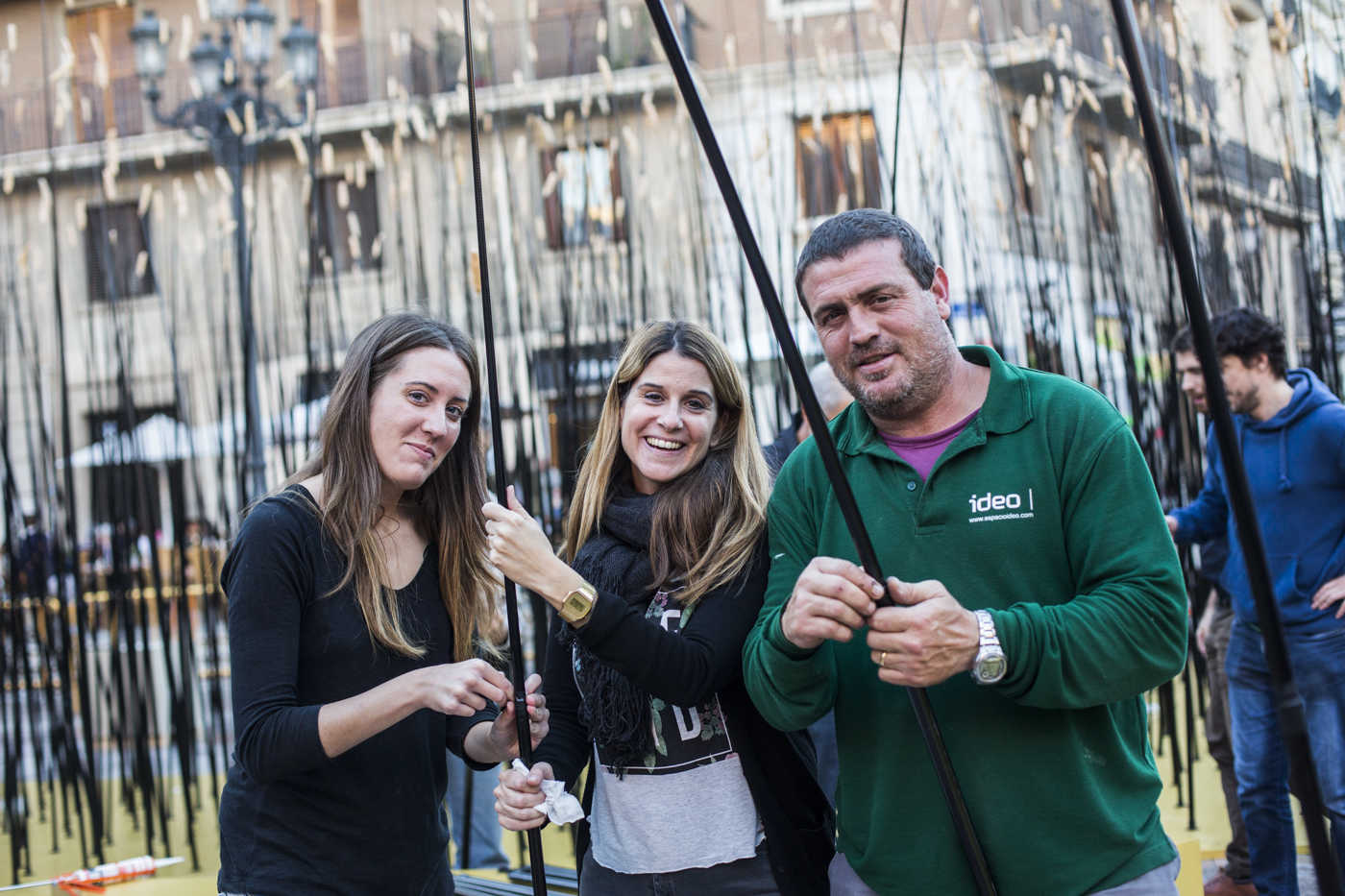 'Ejercicios para crecer', la obra monumental de Bastiaans en Intramurs (Fotos: Eva Máñez)